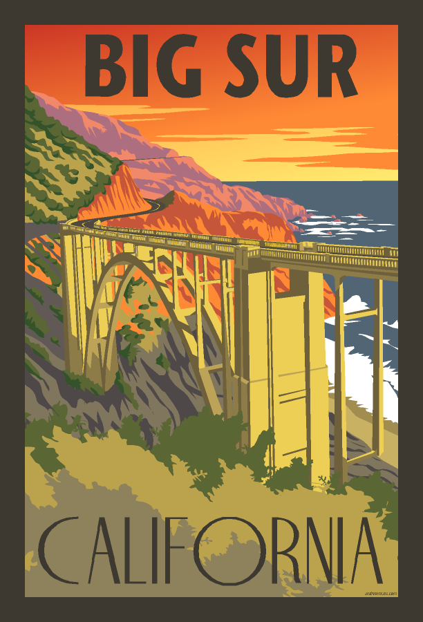 Retro Travel Prints of Toronto Neighbourhoods Trains and Hikes